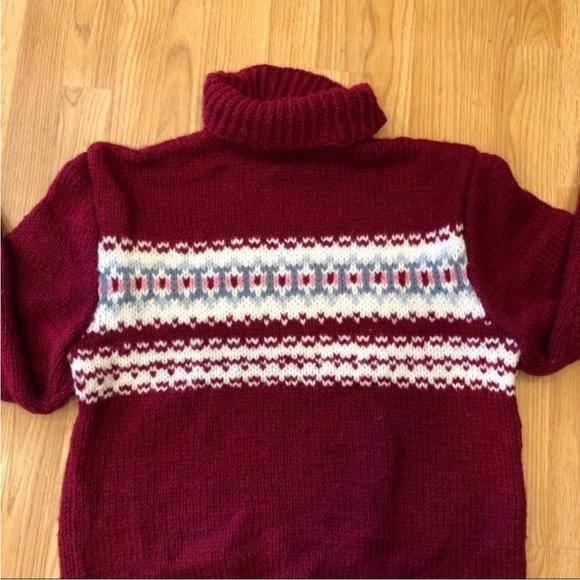 Vintage Hand Knit Sweater Chunky - Picture 3 of 5